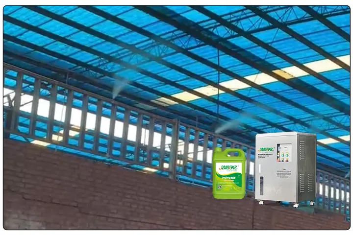 潔匠凈化污泥制磚利用高壓噴霧設(shè)備實現(xiàn)除臭 潔匠凈化污泥制磚利用高壓噴霧設(shè)備實現(xiàn)除臭